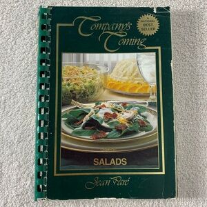 5/$35 Vintage Company’s Coming Salads Recipes Cookbook